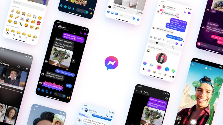 Nouveau logo et nouvelles fonctions pour l’application Messenger